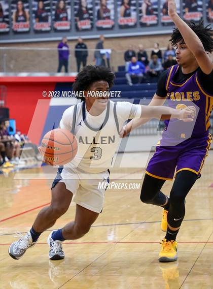 Thumbnail 1 in Allen vs Richardson (Allen Holiday Invitational) photogallery.