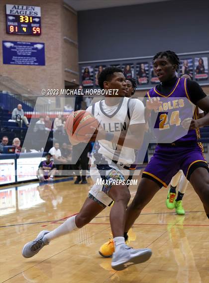 Thumbnail 1 in Allen vs Richardson (Allen Holiday Invitational) photogallery.