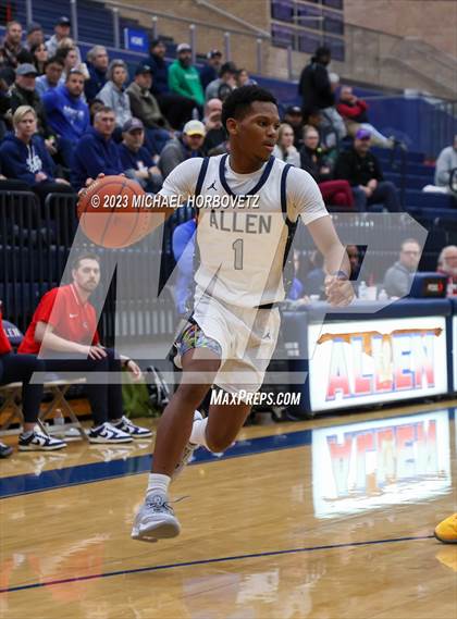 Thumbnail 3 in Allen vs Richardson (Allen Holiday Invitational) photogallery.