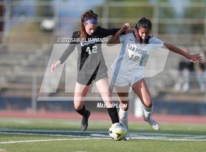 Thumbnail 1 in San Pedro @ El Camino Real (CIF LAS DI Quarterfinal) photogallery.