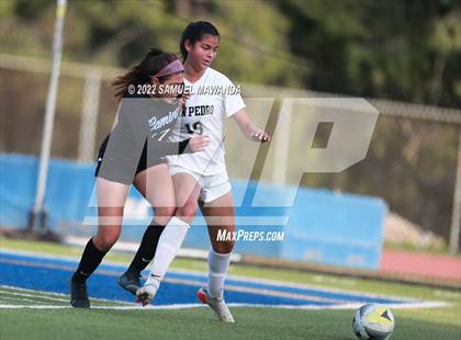 Thumbnail 1 in San Pedro @ El Camino Real (CIF LAS DI Quarterfinal) photogallery.
