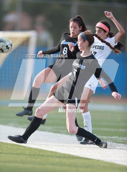 Thumbnail 2 in San Pedro @ El Camino Real (CIF LAS DI Quarterfinal) photogallery.