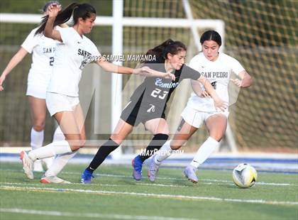 Thumbnail 3 in San Pedro @ El Camino Real (CIF LAS DI Quarterfinal) photogallery.