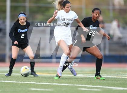 Thumbnail 2 in San Pedro @ El Camino Real (CIF LAS DI Quarterfinal) photogallery.