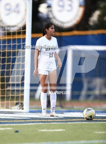 Thumbnail 1 in San Pedro @ El Camino Real (CIF LAS DI Quarterfinal) photogallery.