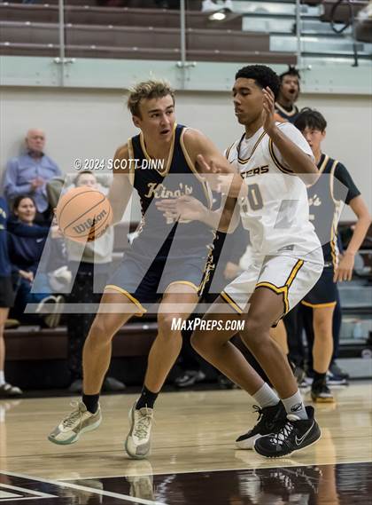 Thumbnail 3 in King's Academy vs Saint Francis (Joe Schram Classic) photogallery.