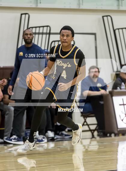 Thumbnail 3 in King's Academy vs Saint Francis (Joe Schram Classic) photogallery.