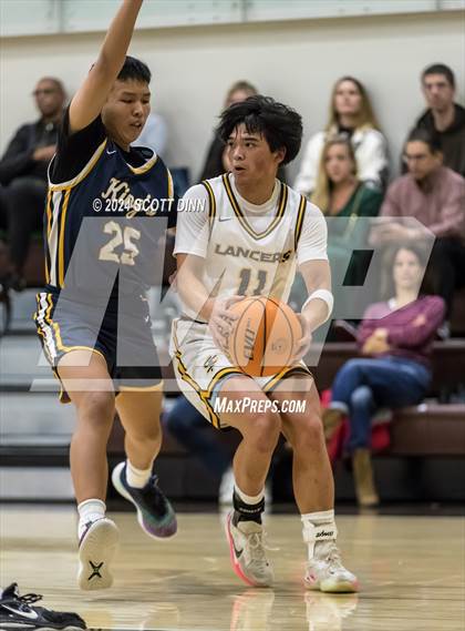 Thumbnail 1 in King's Academy vs Saint Francis (Joe Schram Classic) photogallery.