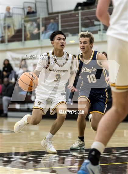 Thumbnail 2 in King's Academy vs Saint Francis (Joe Schram Classic) photogallery.