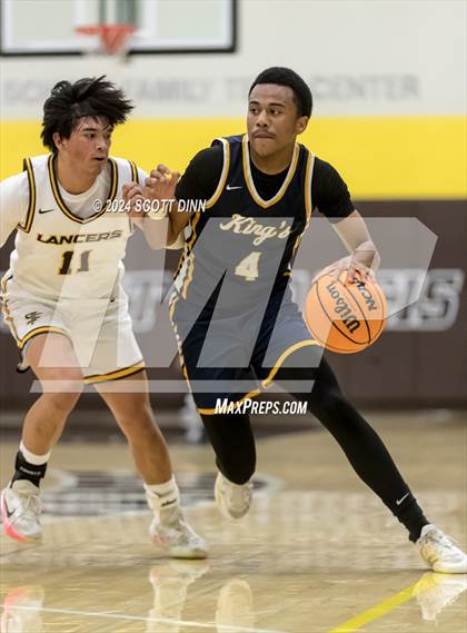 Thumbnail 2 in King's Academy vs Saint Francis (Joe Schram Classic) photogallery.