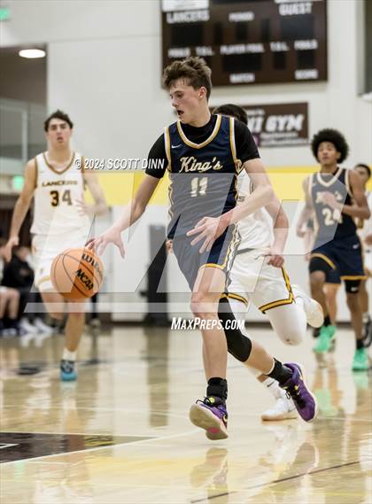 Thumbnail 2 in King's Academy vs Saint Francis (Joe Schram Classic) photogallery.