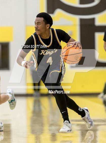 Thumbnail 2 in King's Academy vs Saint Francis (Joe Schram Classic) photogallery.