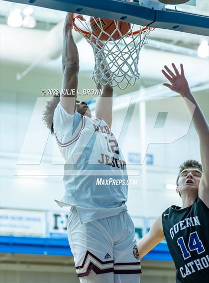 Thumbnail 2 in Brebeuf Jesuit Preparatory vs. Guerin Catholic (IHSAA 3A Sectional 27 semi-final) photogallery.