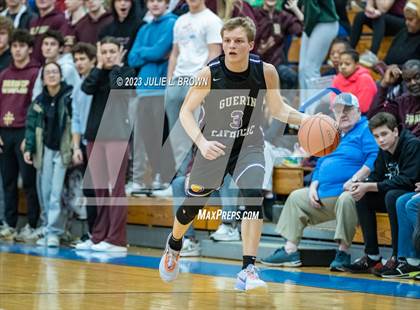 Thumbnail 3 in Brebeuf Jesuit Preparatory vs. Guerin Catholic (IHSAA 3A Sectional 27 semi-final) photogallery.