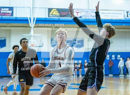 Thumbnail 3 in Brebeuf Jesuit Preparatory vs. Guerin Catholic (IHSAA 3A Sectional 27 semi-final) photogallery.