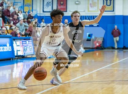 Thumbnail 3 in Brebeuf Jesuit Preparatory vs. Guerin Catholic (IHSAA 3A Sectional 27 semi-final) photogallery.