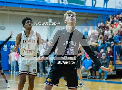 Thumbnail 1 in Brebeuf Jesuit Preparatory vs. Guerin Catholic (IHSAA 3A Sectional 27 semi-final) photogallery.