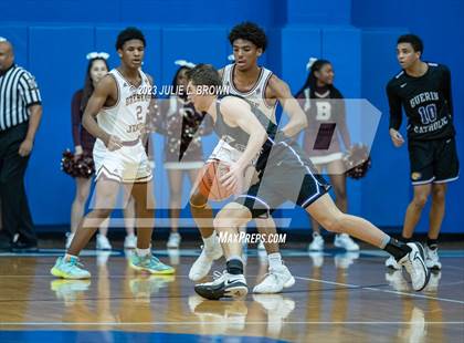 Thumbnail 3 in Brebeuf Jesuit Preparatory vs. Guerin Catholic (IHSAA 3A Sectional 27 semi-final) photogallery.