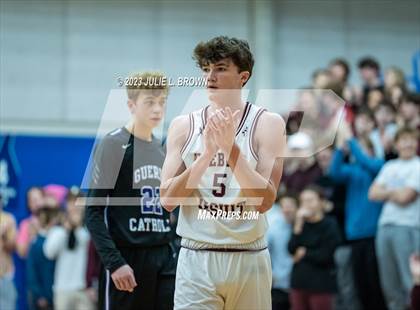 Thumbnail 3 in Brebeuf Jesuit Preparatory vs. Guerin Catholic (IHSAA 3A Sectional 27 semi-final) photogallery.