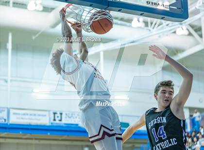 Thumbnail 1 in Brebeuf Jesuit Preparatory vs. Guerin Catholic (IHSAA 3A Sectional 27 semi-final) photogallery.