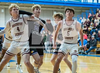 Thumbnail 1 in Brebeuf Jesuit Preparatory vs. Guerin Catholic (IHSAA 3A Sectional 27 semi-final) photogallery.