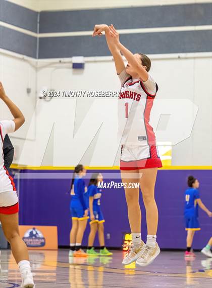 Thumbnail 2 in Mater Academy East Las Vegas vs. Sierra Vista (Tarkanian Classic) photogallery.