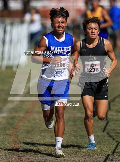 Thumbnail 2 in UIL 1A Boys Cross Country State Final photogallery.