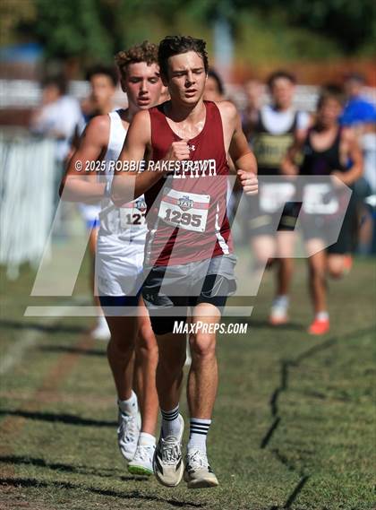 Thumbnail 1 in UIL 1A Boys Cross Country State Final photogallery.