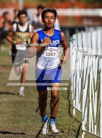 Thumbnail 1 in UIL 1A Boys Cross Country State Final photogallery.