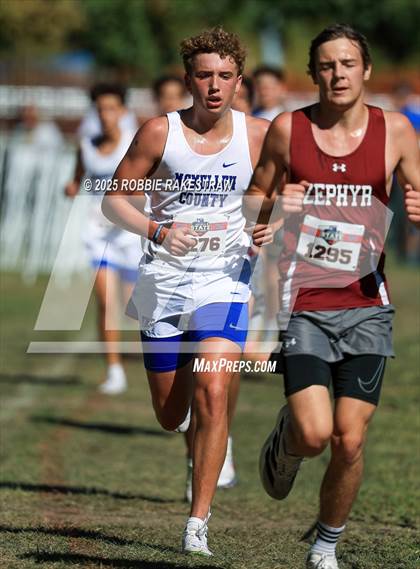 Thumbnail 2 in UIL 1A Boys Cross Country State Final photogallery.