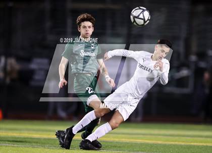 Thumbnail 1 in De La Salle vs. Berkeley (CIF NCS D1 Final) photogallery.