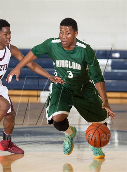 Thumbnail 2 in Winslow Township vs. Bridgeton (Shoot Down Cancer Classic) photogallery.