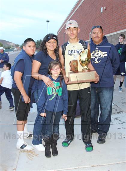 Thumbnail 1 in Yuma Catholic vs. Round Valley (AIA D5 Final) photogallery.