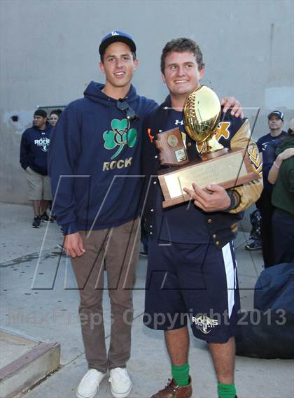 Thumbnail 3 in Yuma Catholic vs. Round Valley (AIA D5 Final) photogallery.