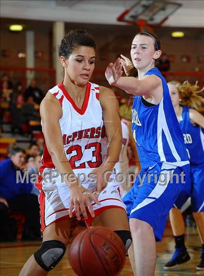 Thumbnail 3 in McPherson vs Goddard  (McPherson Optimist Tournament) photogallery.