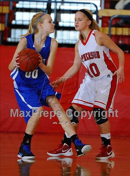 Thumbnail 1 in McPherson vs Goddard  (McPherson Optimist Tournament) photogallery.