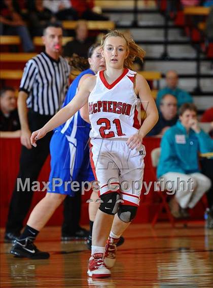 Thumbnail 1 in McPherson vs Goddard  (McPherson Optimist Tournament) photogallery.
