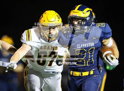 Thumbnail 2 in Adams vs. Clarkston (MHSAA Regional Final) photogallery.
