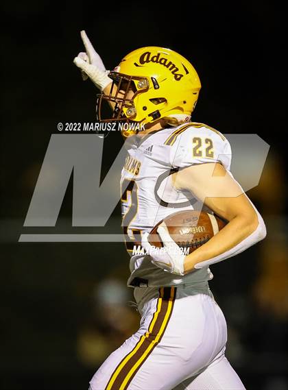 Thumbnail 3 in Adams vs. Clarkston (MHSAA Regional Final) photogallery.