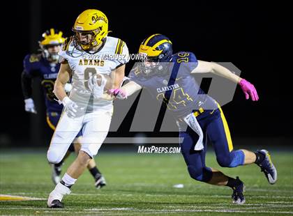 Thumbnail 3 in Adams vs. Clarkston (MHSAA Regional Final) photogallery.