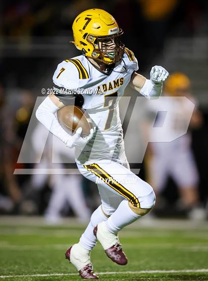 Thumbnail 3 in Adams vs. Clarkston (MHSAA Regional Final) photogallery.