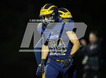 Thumbnail 3 in Adams vs. Clarkston (MHSAA Regional Final) photogallery.