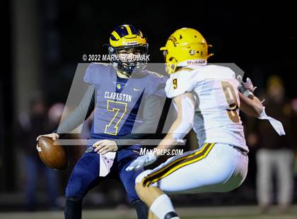 Thumbnail 1 in Adams vs. Clarkston (MHSAA Regional Final) photogallery.