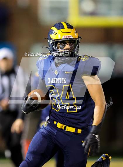 Thumbnail 2 in Adams vs. Clarkston (MHSAA Regional Final) photogallery.