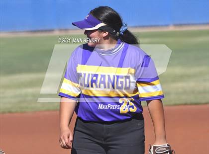 Thumbnail 2 in Durango @ Bishop Gorman (4A Southern Playoff) photogallery.