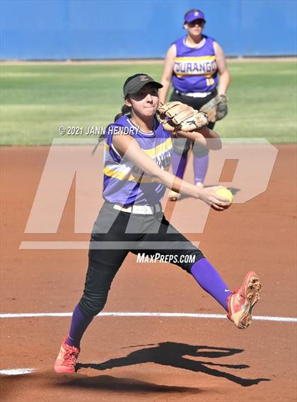 Thumbnail 1 in Durango @ Bishop Gorman (4A Southern Playoff) photogallery.
