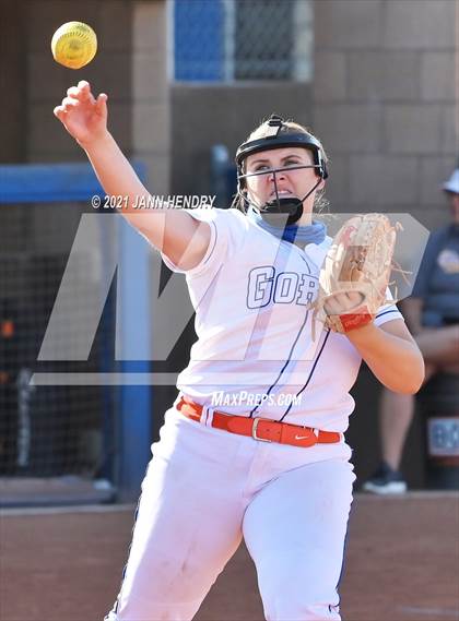 Thumbnail 3 in Durango @ Bishop Gorman (4A Southern Playoff) photogallery.