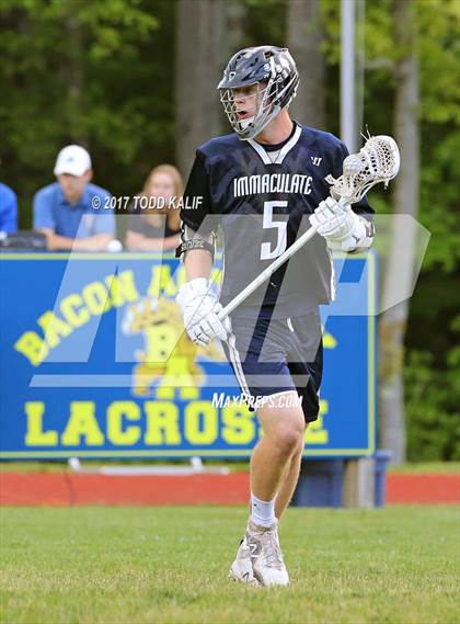 Thumbnail 1 in Immaculate @ Bacon Academy (CIAC Class S 1st Round) photogallery.