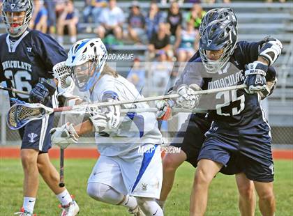 Thumbnail 2 in Immaculate @ Bacon Academy (CIAC Class S 1st Round) photogallery.
