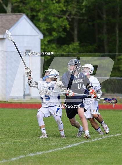 Thumbnail 3 in Immaculate @ Bacon Academy (CIAC Class S 1st Round) photogallery.